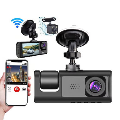 Triple Way Car Video Recorder