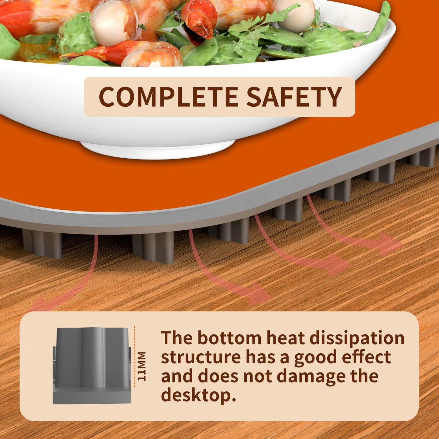 Flexible Warming Tray