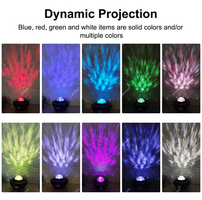 Galaxy Ocean Light Projector