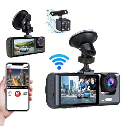 Triple Way Car Video Recorder