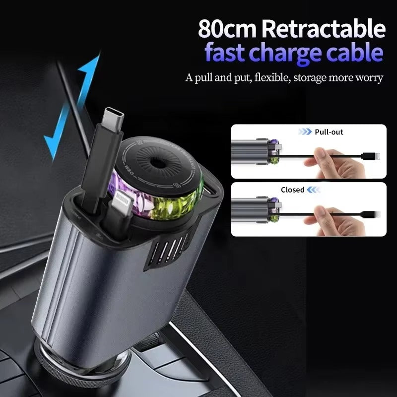 5-in-1 Starlight Car Charger