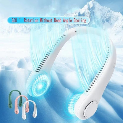 Portable Bladeless Air Cooling Neck Fan