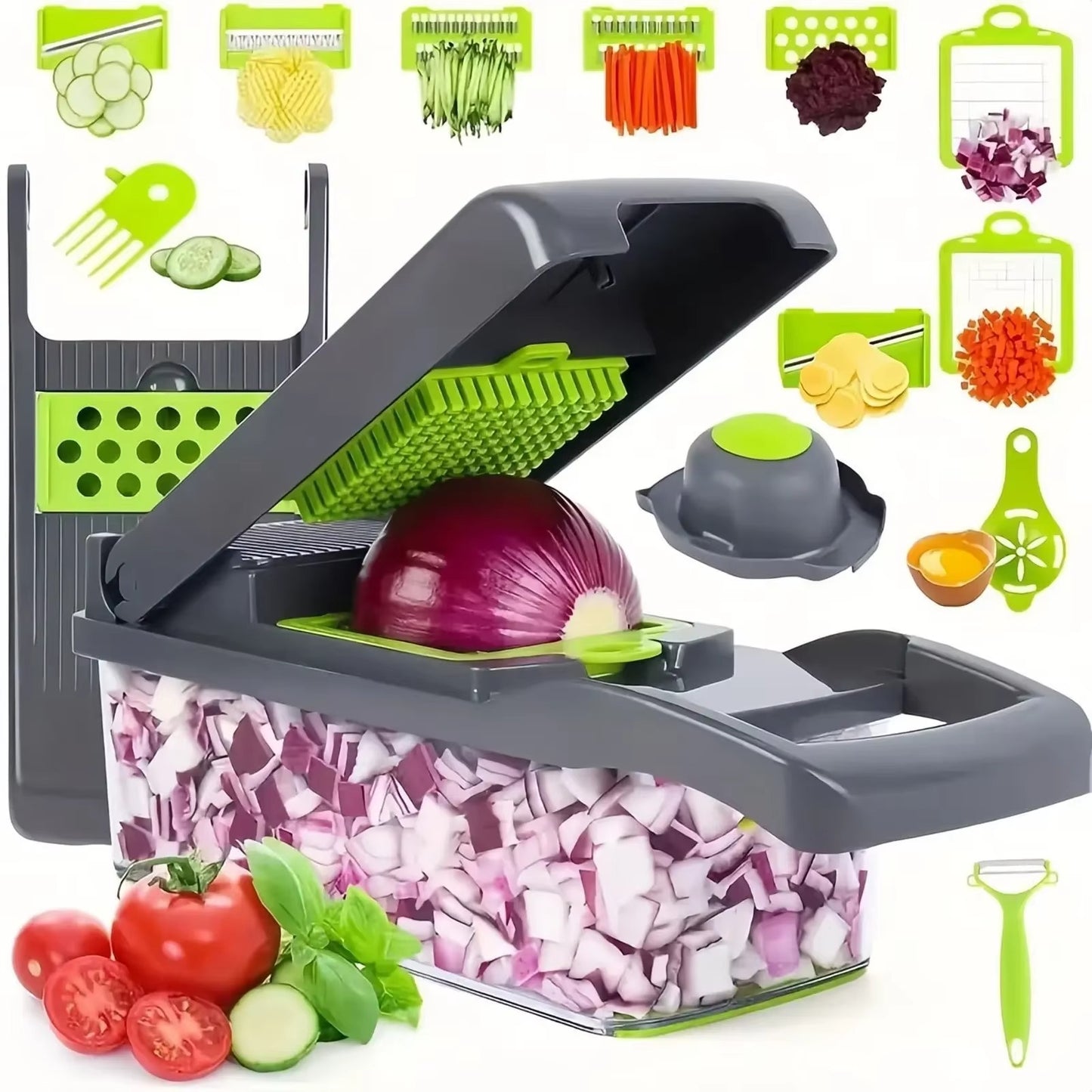 Vegetable Cutter Chopper and Slicer