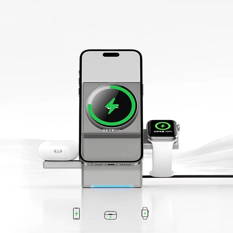 3-in-1 Magnetic Wireless Charger