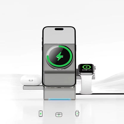 3-in-1 Magnetic Wireless Charger