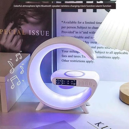 Digital Led Wireless Charger Speaker