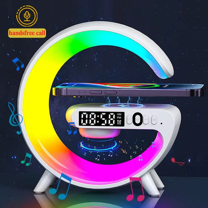 Digital Led Wireless Charger Speaker