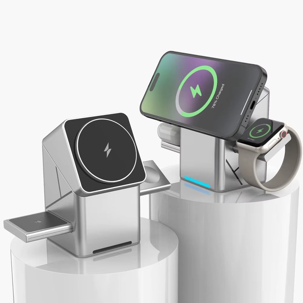 3-in-1 Magnetic Wireless Charger