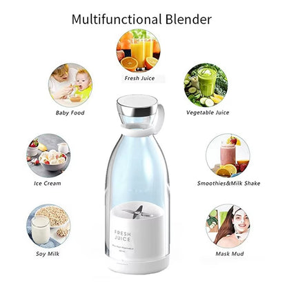 350ML Electric Juicer Blender Mixer USB