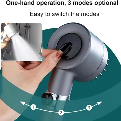 3 Modes Shower Head